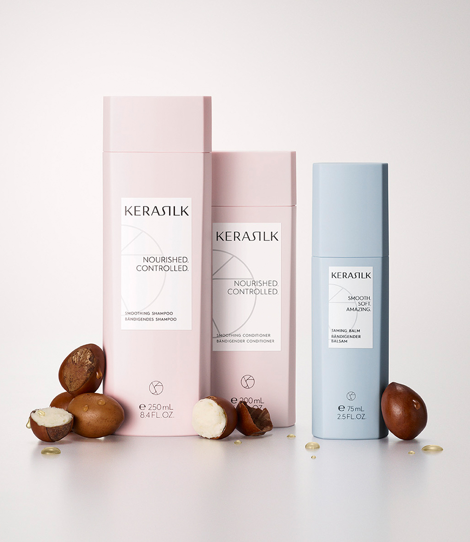 Kao Kerasilk Packaging Design Relaunch Shampoo Range